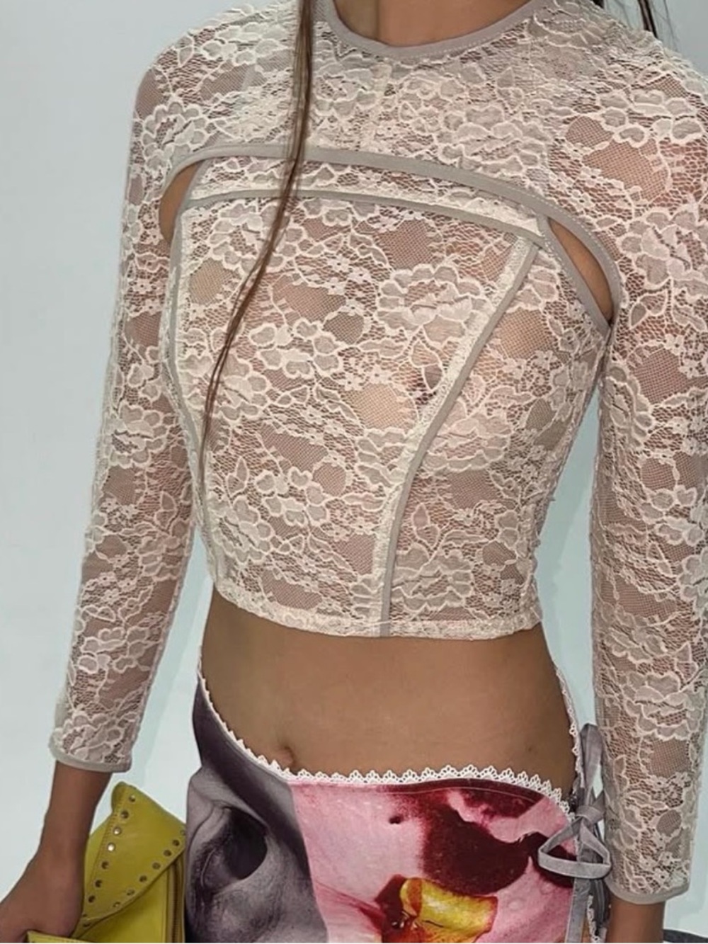 Lace Tank Top and Bolero Set